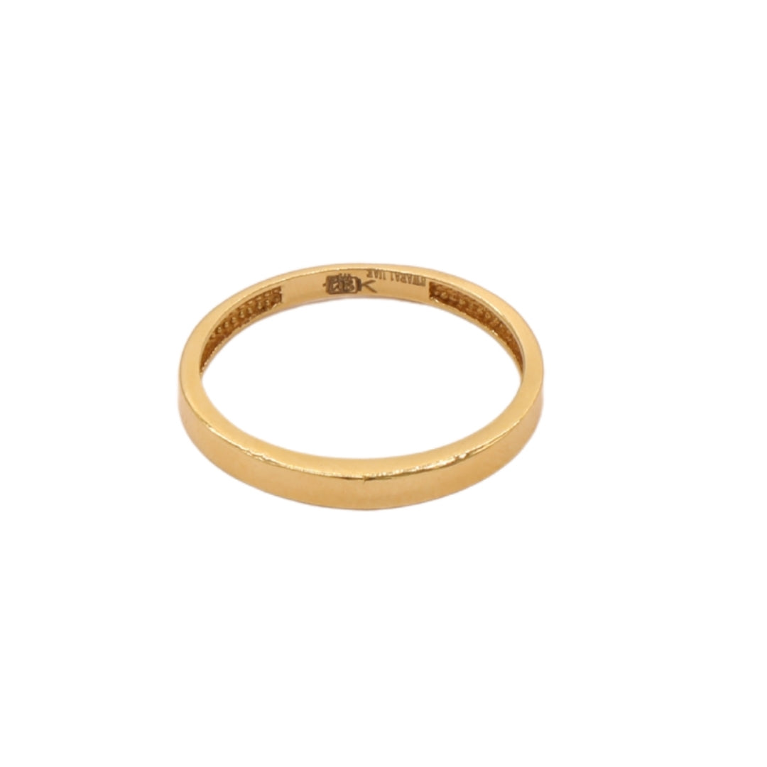 Gold 18KT Plain Polished Ring