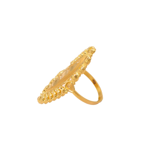 Gold 22KT Marquise Shape Ring
