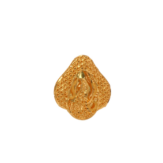 Gold 21KT Designer Filigree Ring