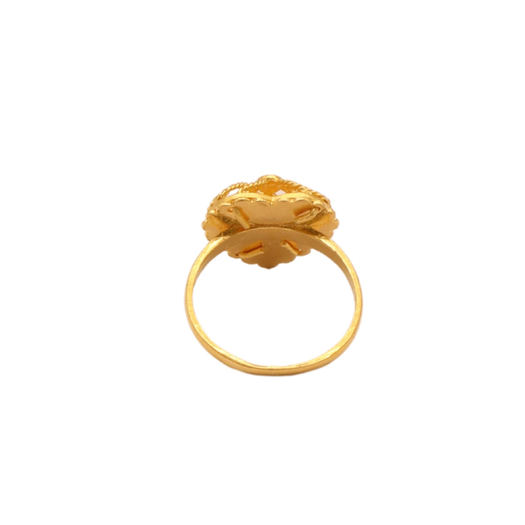 Gold 22KT Heart Design Ring