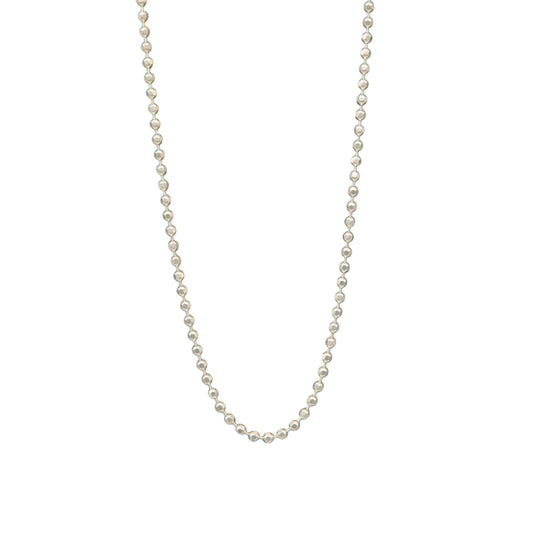 Sterling Silver 925 22 Inches Beads Chain