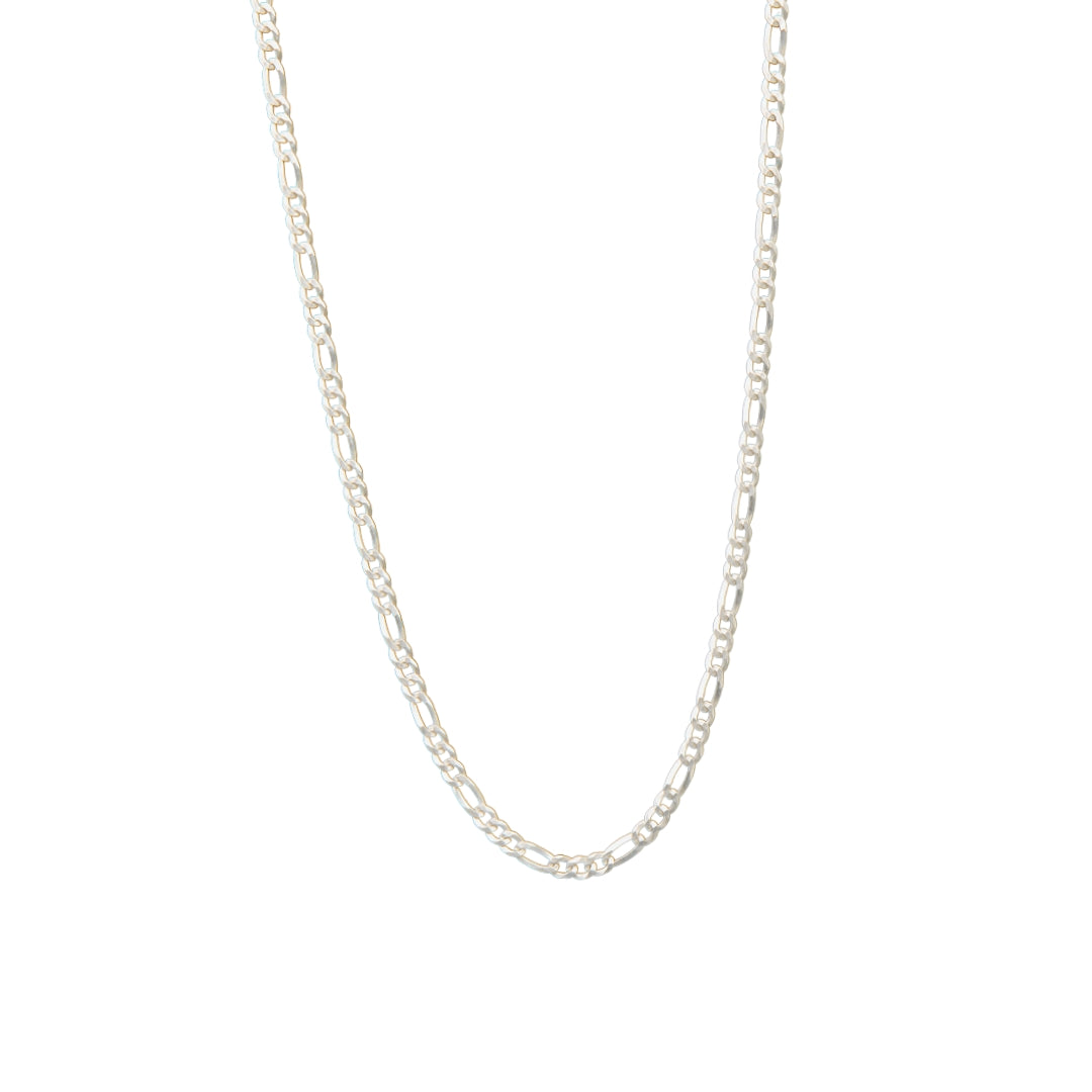 Sterling Silver 925 Figaro Chain