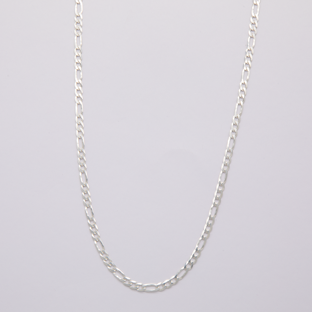 Sterling Silver 925 Figaro Chain