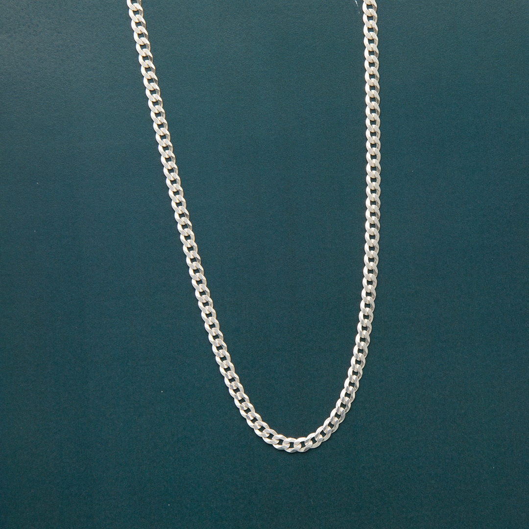Sterling Silver 925 Monaco Chain