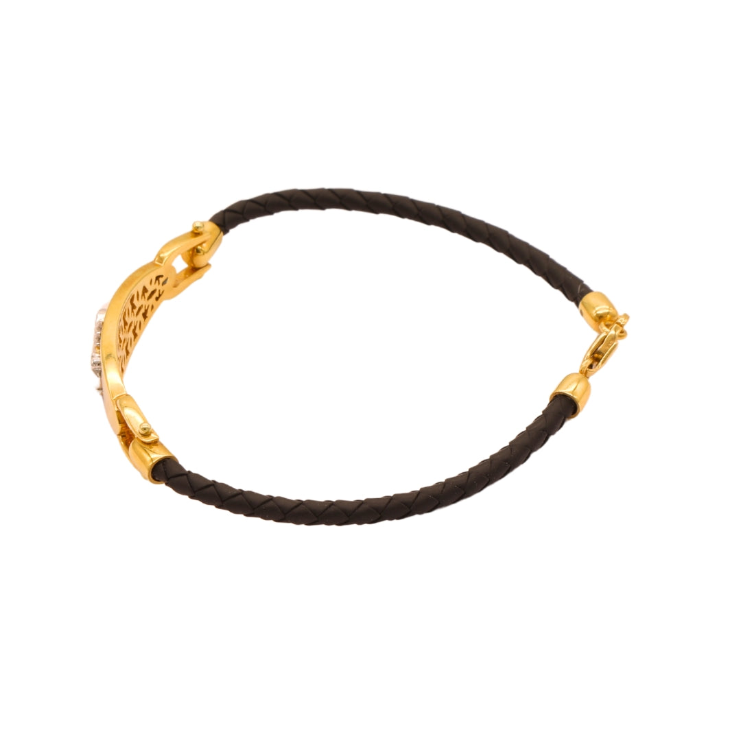 Gold 18KT Men's Scorpion Design Bracelet