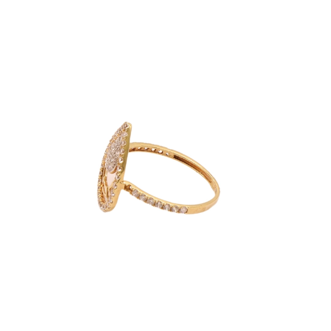 Gold 18KT Drop Design Ring